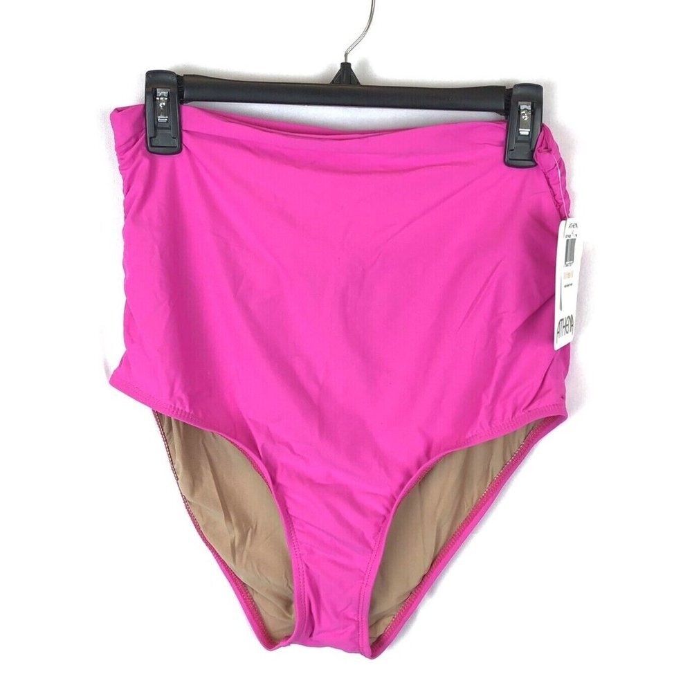 Athena Women’s High Waist Pink Bikini Bottom Size 12